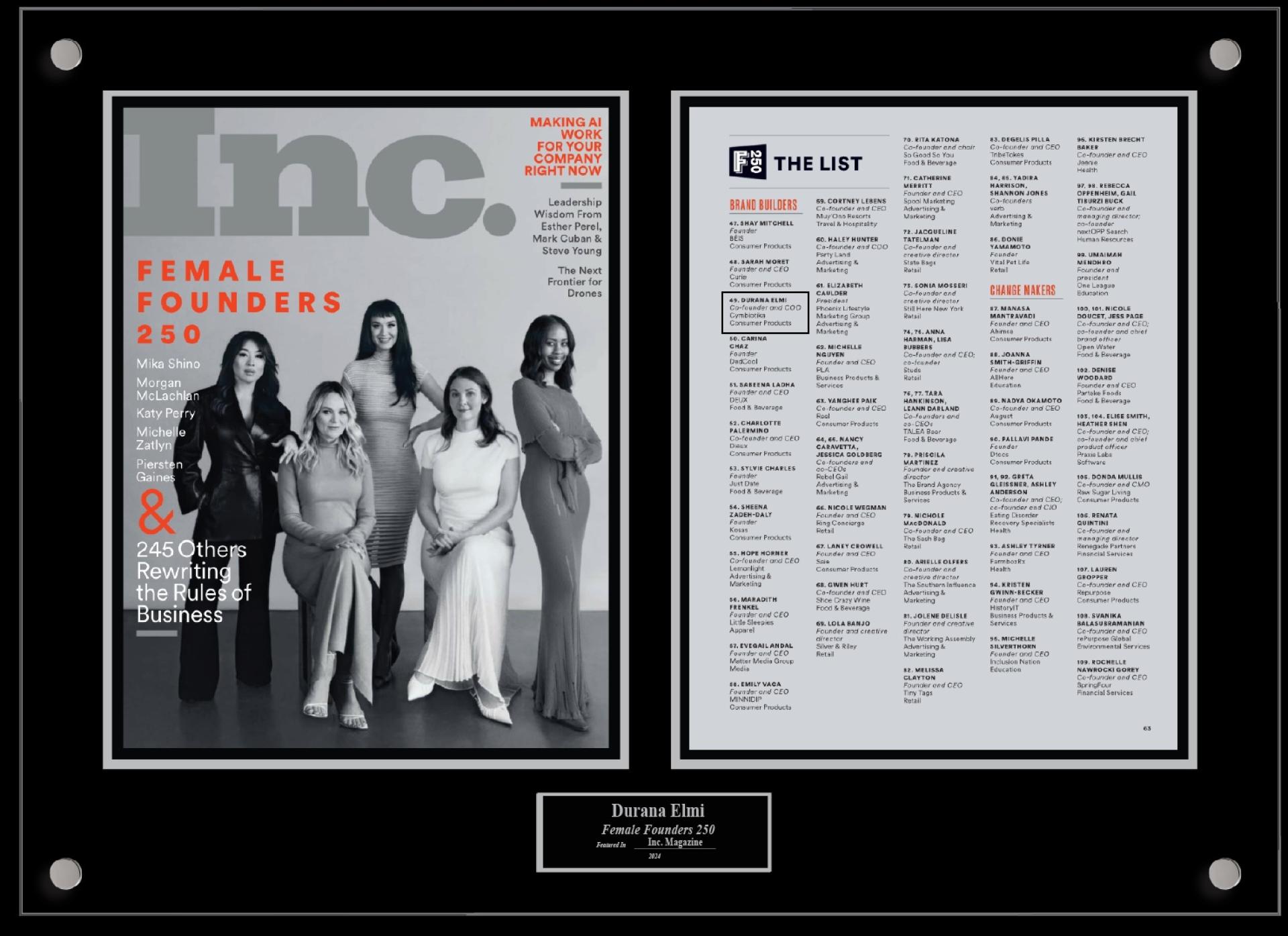 TITAN Women In Business and Leadership Awards Winner - Cymbiotika Co-Founder and COO gallery