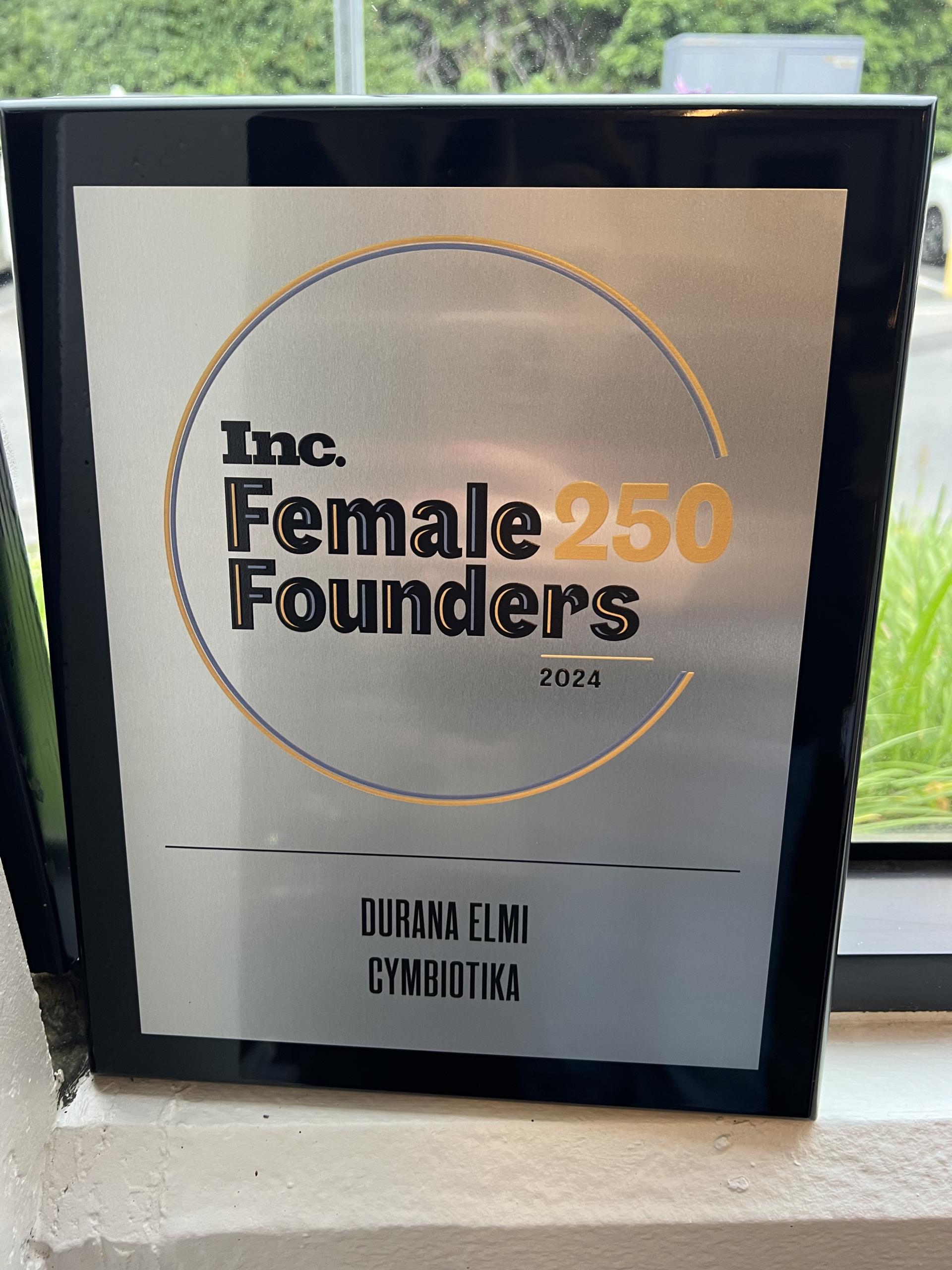 TITAN Women In Business and Leadership Awards Winner - Cymbiotika Co-Founder and COO gallery