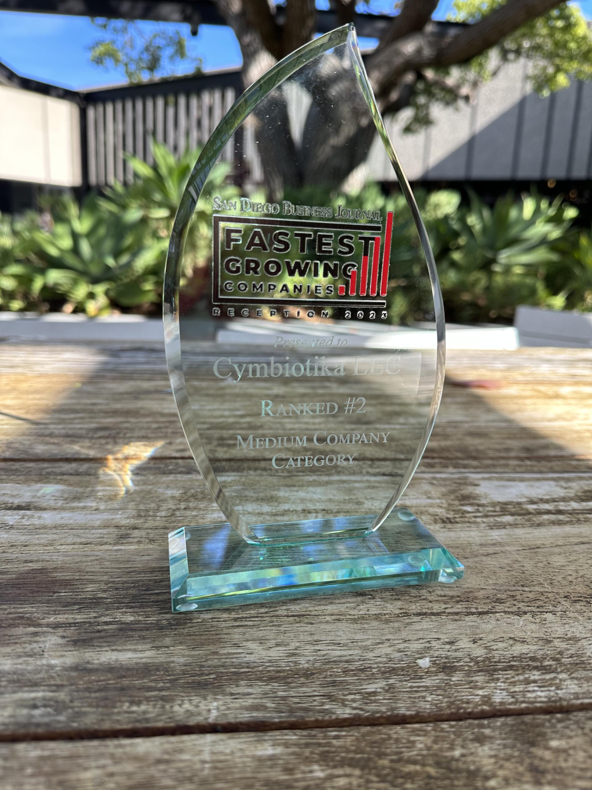 TITAN Women In Business and Leadership Awards Winner - Cymbiotika Co-Founder and COO gallery