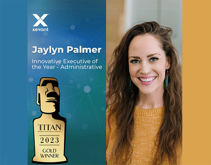 TITAN Women In Business Awards - Jaylyn Palmer is the Proud Receiver of the Innovative Executive of the Year - Administrative
