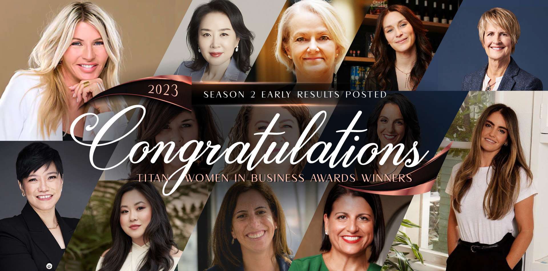 TITAN Women In Business Awards - 2023 TITAN Women In Business Awards: Season 2 Early Results Announced!
