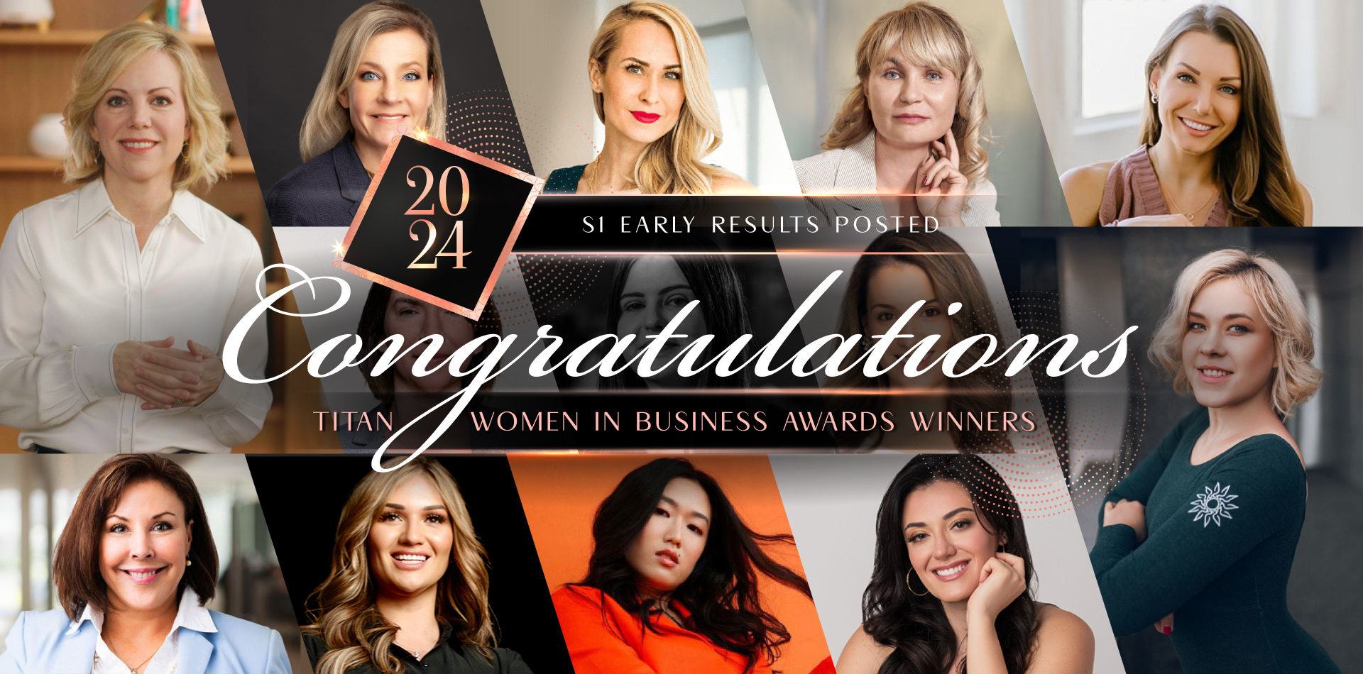 TITAN Women In Business Awards - 2024 TITAN Women In Business Awards Early Results Announced!