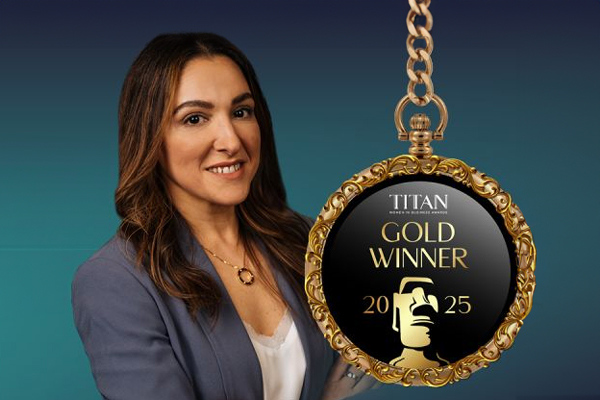 TITAN Women In Business Awards - Heather Crowell Wins Gold for Outstanding Female in Strategic Communication