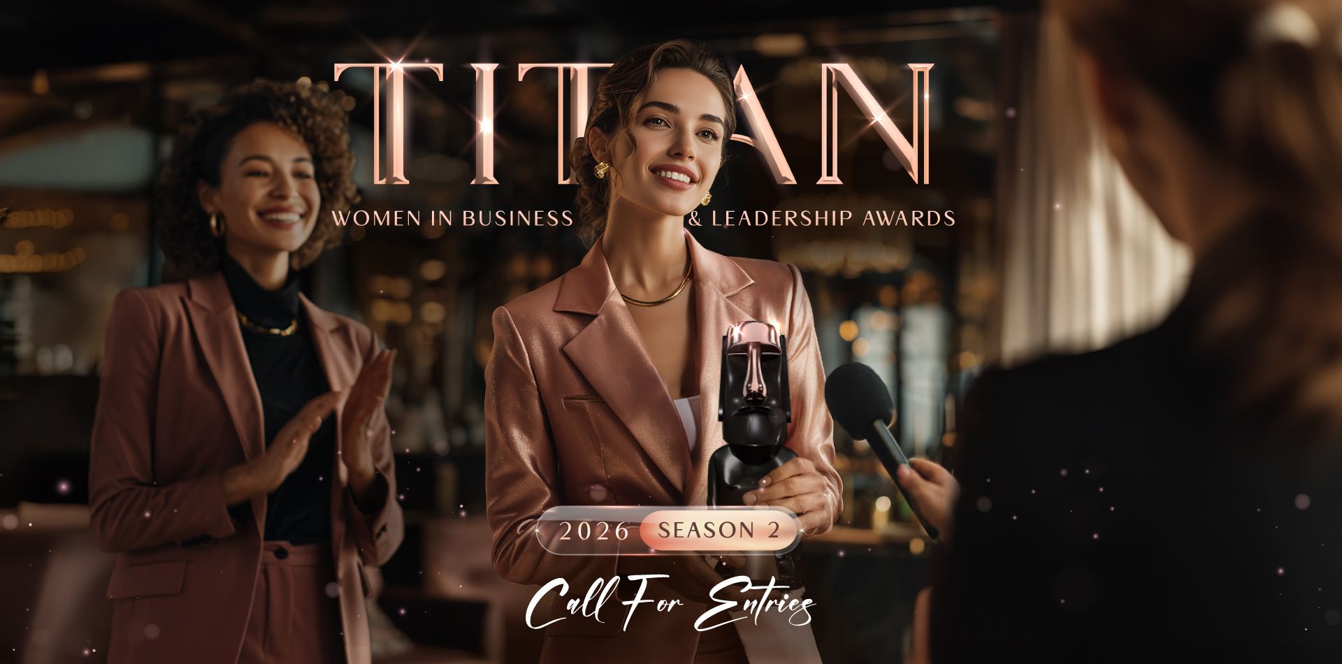 TITAN Women In Business and Leadership Awards - 2026 TITAN Women In Business and Leadership Awards Season 2 is Now Calling for Entries!