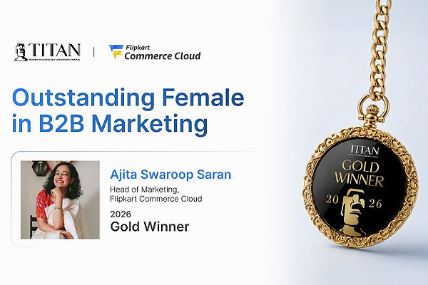 TITAN Women In Business and Leadership Awards - Ajita Swaroop Named Gold Winner for Outstanding Female in B2B Marketing